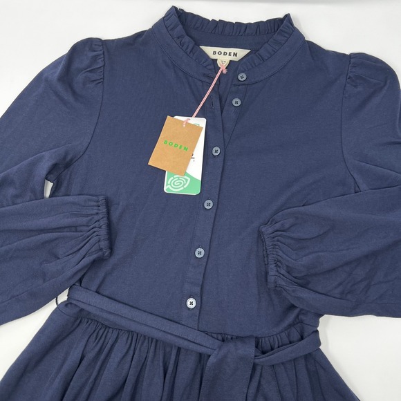 Boden Dresses & Skirts - Boden Navy Blue Long Sleeve Midi Dress